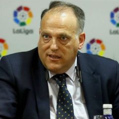 Javier Tebas Berikan Kecaman untuk Dua Pemain Barcelona