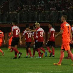 Madura United Kalahkan Hougang United dalam Laga Uji Coba